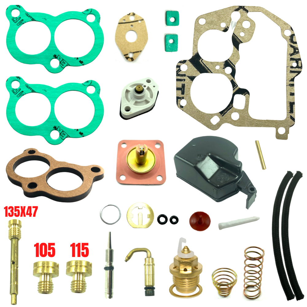 Kit Reparo Carburador Logus Pointer 1.8 Gasolina Brosol 2e
