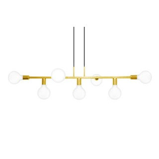 Pendente Lustre Ciciliano 7 Lampadas moderno para ambientes internos