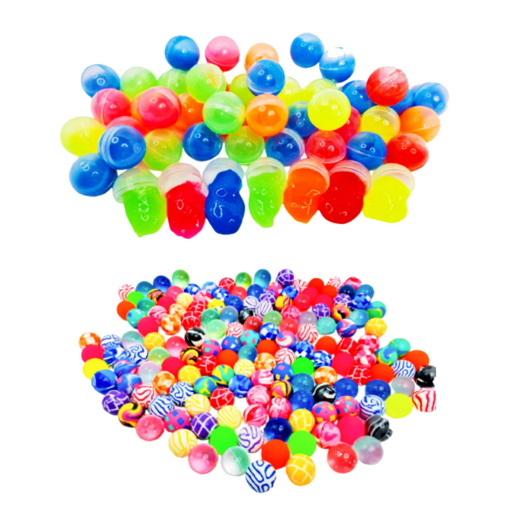 50 Geleca Slime + 50 Bolinha Pula Pula 27mm Atacado Kit Festa Lembrancinha Aniversario Prenda novo em Oferta na Shopee