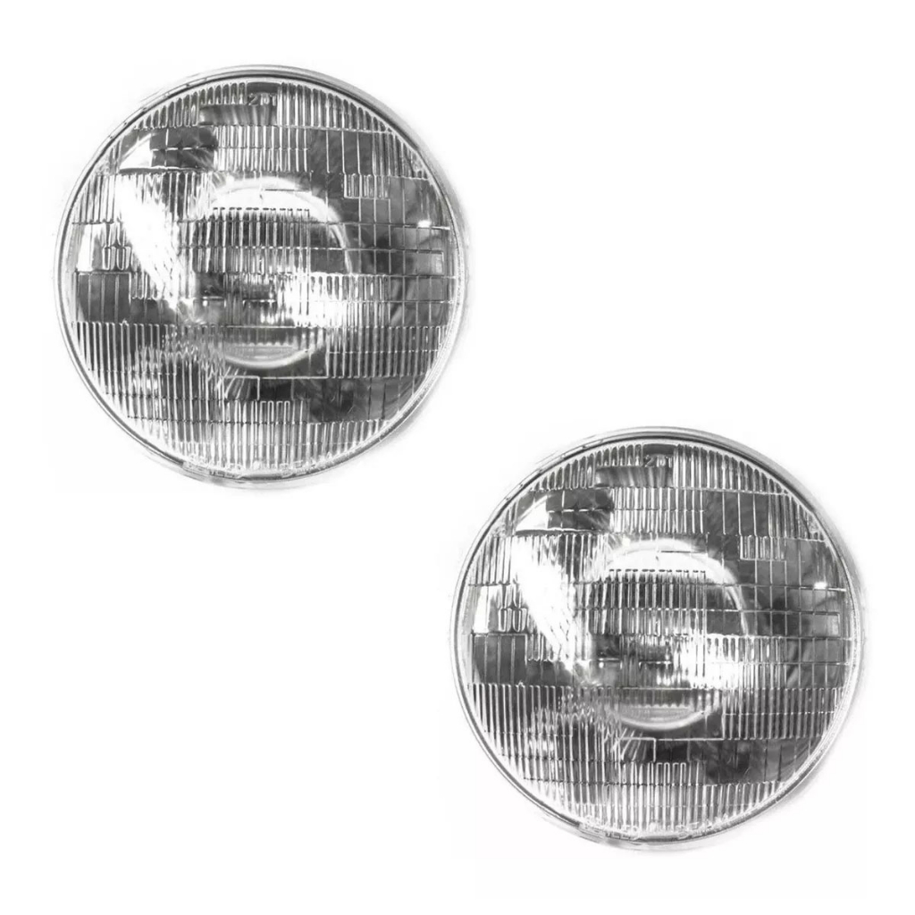Par Farol Sealed Beam Jeep Willys Cj5 Cj3 Rural F75