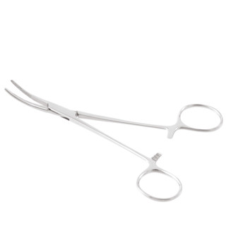 Pinça Kelly 16cm Curva - Instrumental Cirúrgico de Precisão
