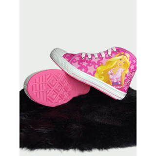 Tênis Infantil da Barbie Kids Star Cano Alto