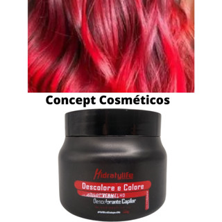 Pó Descolore e Colore Vermelho Mairibel 100 g