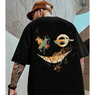 Camiseta Cara Jogo da Velha Moda de Rua Streetwear