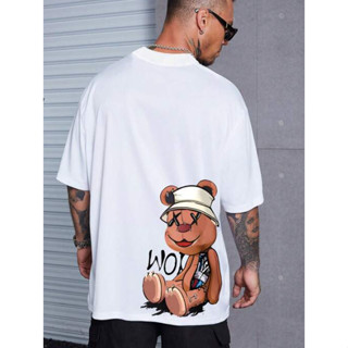 Camiseta Urso Street Bugado Moda de Rua Streetwear!