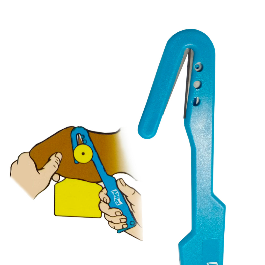 Extrator Removedor De Brincos da Orelha dos Animais Bovino Gado Suino Ovinos Alllex