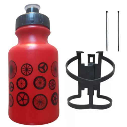 Garrafa 300ml Bicicleta Aro 12 14 16 Infantil Squeze Criança