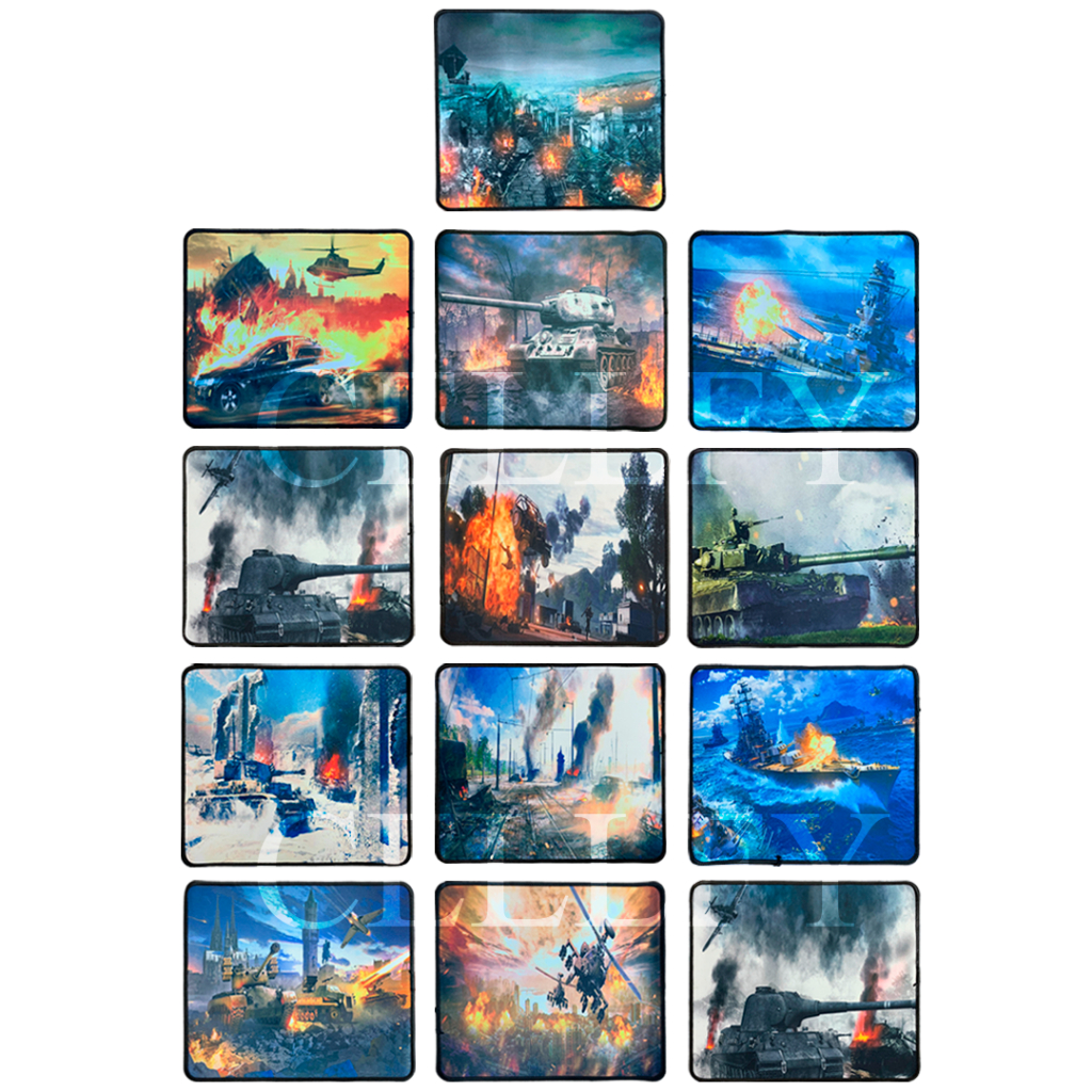 MousePad Gamer Antiderrapante Costura Alta Precisão Ergonômico