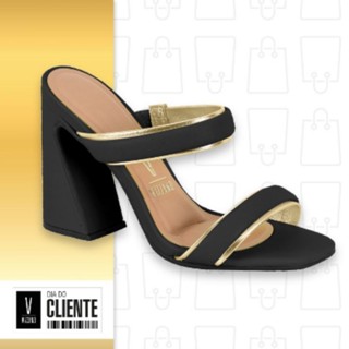 Tamanco Feminino Vizzano Original Salto Vizzano 6403.209