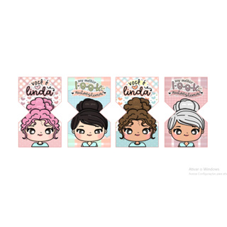 100 Tag xuxinha para cabelo mimo cliente em Oferta na Shopee