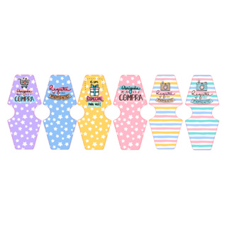 50 Tag xuxinha para cabelo mimo cliente em Oferta na Shopee