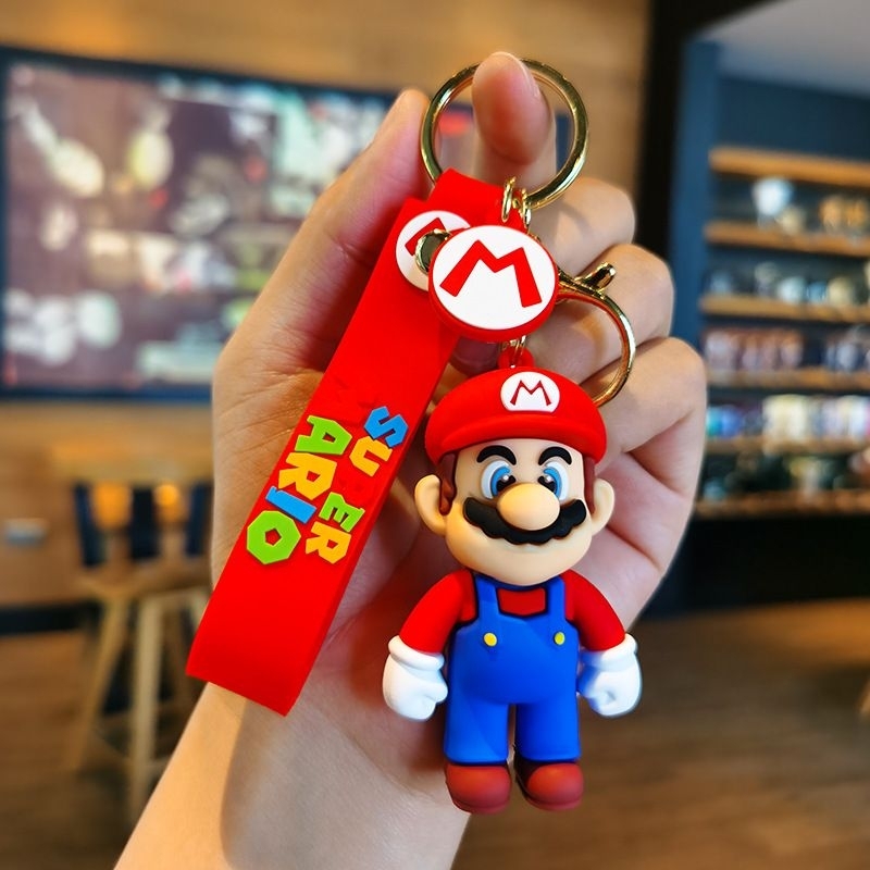 Chaveiro Super Mario e Vários Personagens Alta Qualidade Marvel em Oferta na Shopee