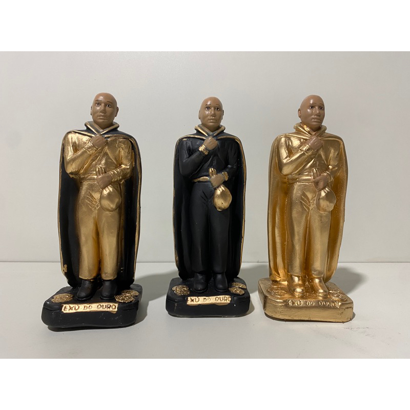 Exú do ouro de 20cm em Oferta na Shopee