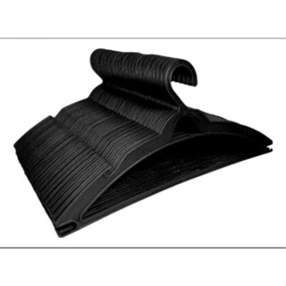 Kit 20 Cabides Preto Simples