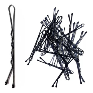 25 Grampinhos De Aço Grampo De Cabelo Presilha 5cm Preto em Oferta na Shopee