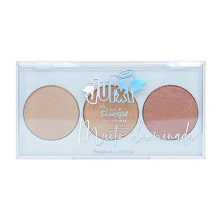 Paleta de Iluminador MEGA ILUMINADA JUPXT Pigmentado Face Beautiful