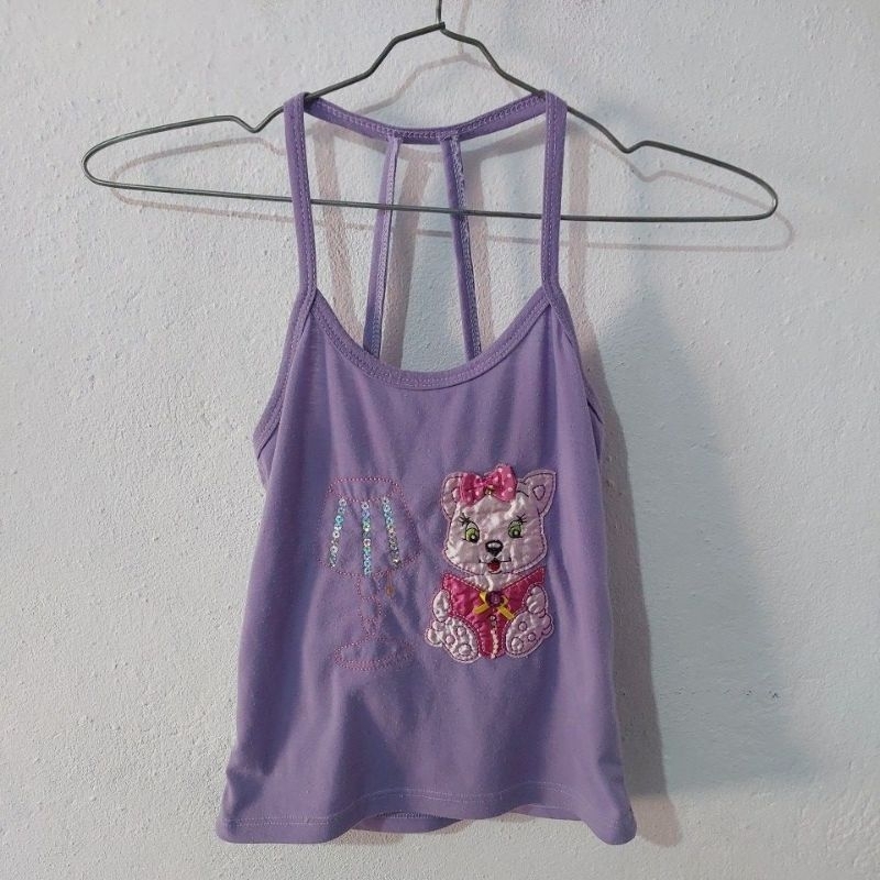 Pijama blusa roxa tamanho 8 usado