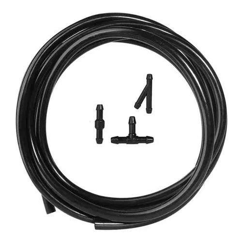 Kit Mangueira 3m Esguicho Limpador Parabrisa + Conexão T Y I