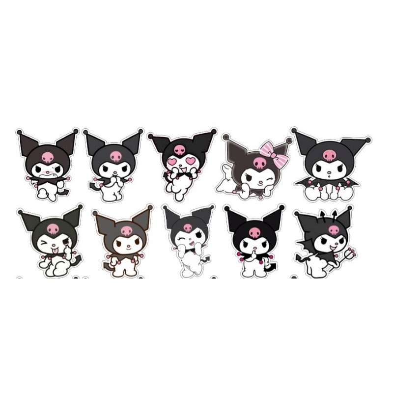 Toppers para doces Kuromi em Oferta na Shopee
