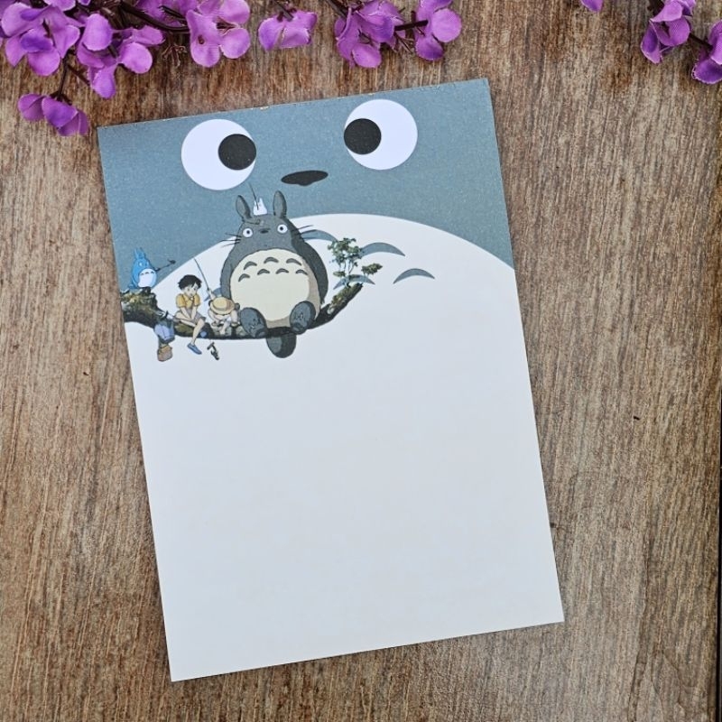 Bloco de notas bloco de anotações bloquinho de anotações anime totoro