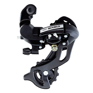 Câmbio Traseiro Sunrun 7v 8v Com Fixação 43d Index Cage Médio Mtb