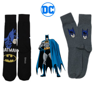 Meia BATMAN DC Meia Cano Alto Em Algodão Com Estampa BATMAN Super Herói