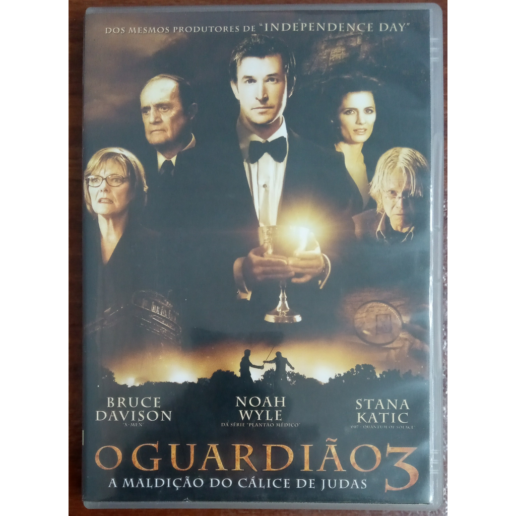 DVD O guardião 3 a maldição de cálice de judas original ação aventura Bruce Davison cxa