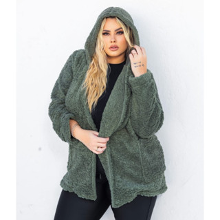 Casaco Sobretudo Teddy Moda Inverno