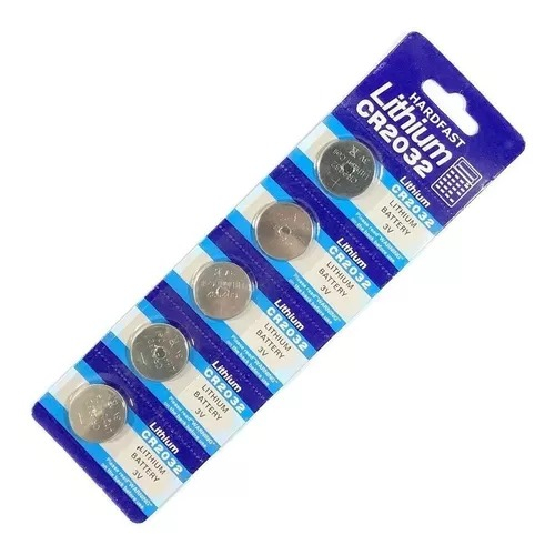 Cr2032 Bateria Cartela 5 Pilha 3v Bios Relogio Balança Bios em Oferta na Shopee