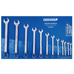 Jogo de Chave Combinada de 6 a 32mm Gedore 15 Peças 1B-15M