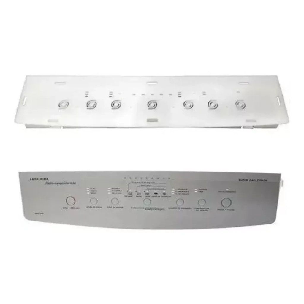 Painel Adesivo Suporte Placa Para Lavadora Brastemp Eletrônica Bwq24
