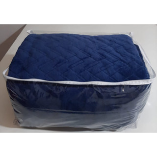 kit 3 Sacos Organizador PVC 47x27x30 Para Cobertor, Edredom, Calçados Brinquedos.