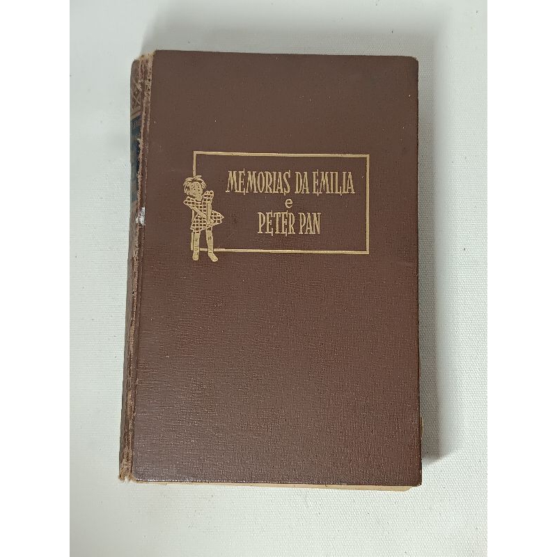 Livro de 1947 Memórias da Emília e Peter Pan de Monteiro Lobato ver Descrição