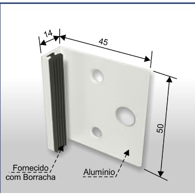 BATEDEIRA PARA OS FECHOS (TRINCOS) 1521 E 1523(BASCULANTE)