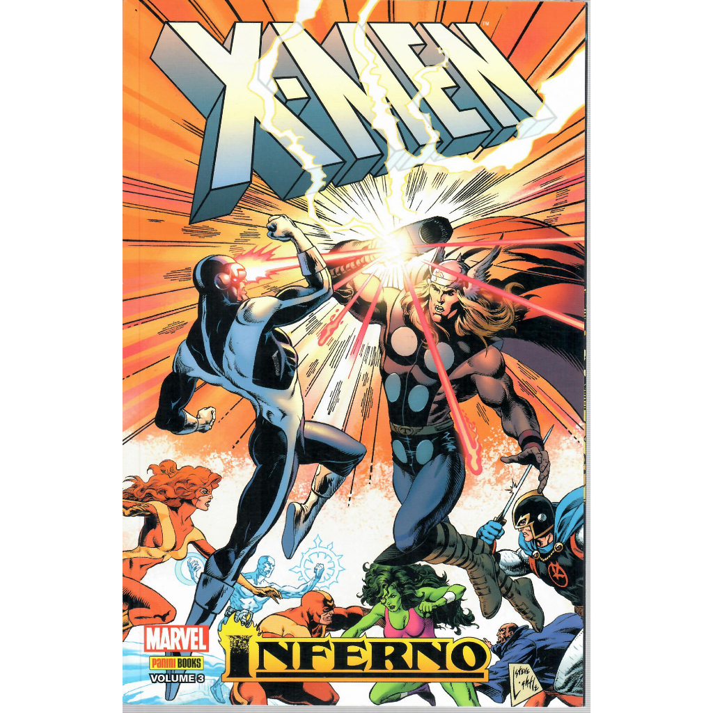 X-Men: Inferno Vol. 3 (07/2018) Panini - Capa Cartão