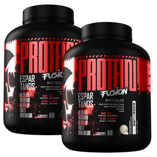 Kit 2x Protein Fusion Whey Protein Isolado 1800g Espartanos - Suplementos Massa Muscular em Oferta na Shopee
