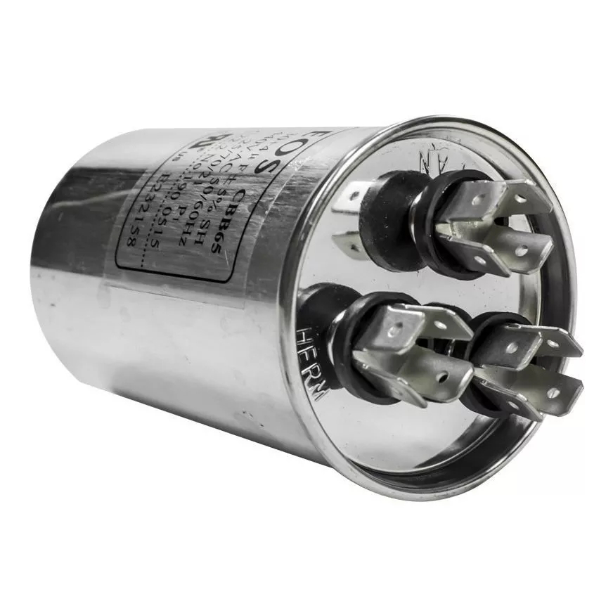 Capacitor Duplo 17,5+2uF 380V / 440V Para Ar Condicionado Split e Janela 7500 e 9000 BTUs Universal