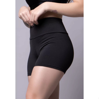 Short Legging Academia Curto Fitness Cós Alto Diversas Cores