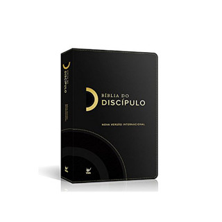 Bíblia do Discípulo -luxo Preta