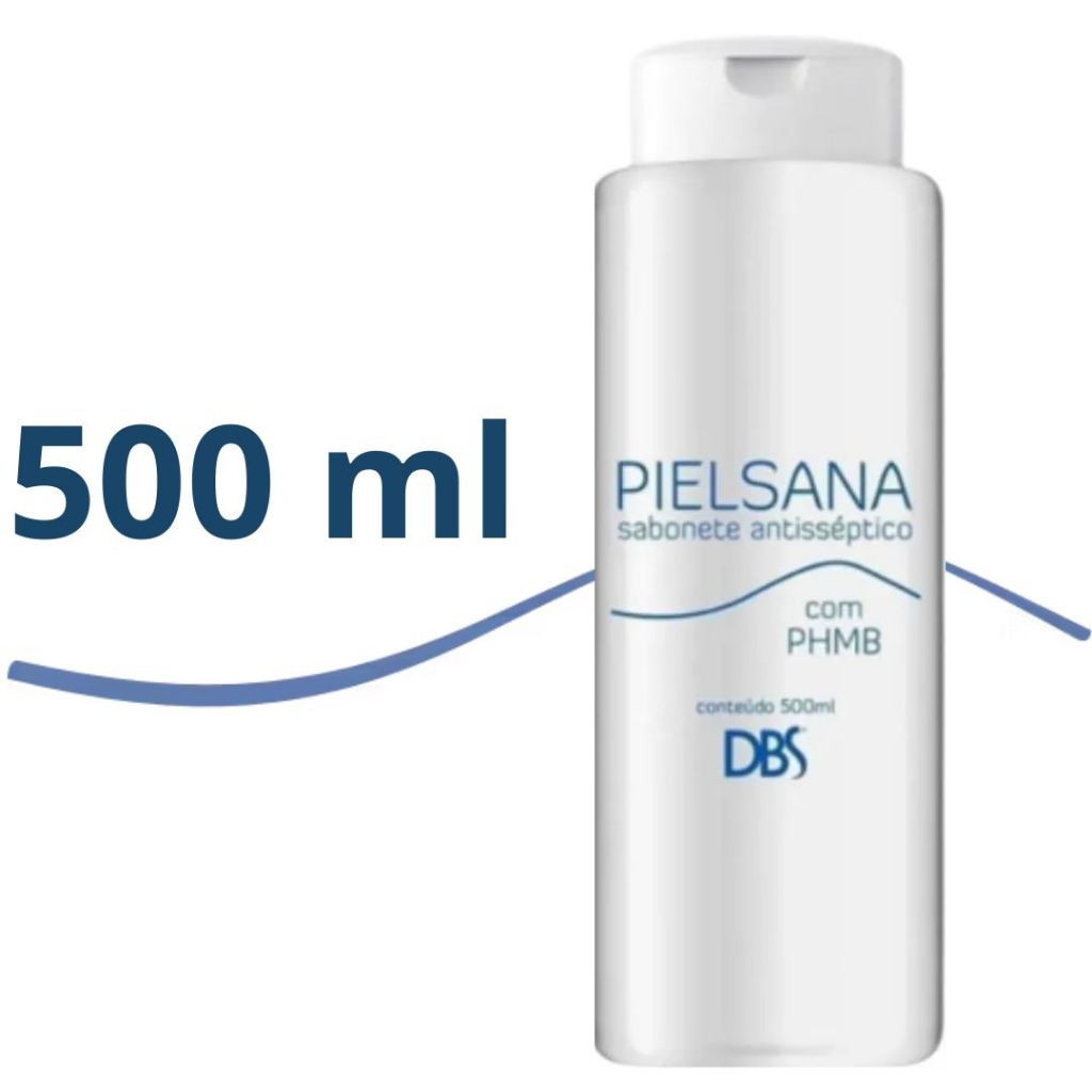 Sabonete Líquido Antisséptico Pielsana 500ml Antibacteriano Higienização Das Mãos Com PHMB em Oferta na Shopee