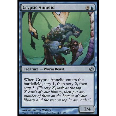 Anelídeo Críptico - Magic The Gathering