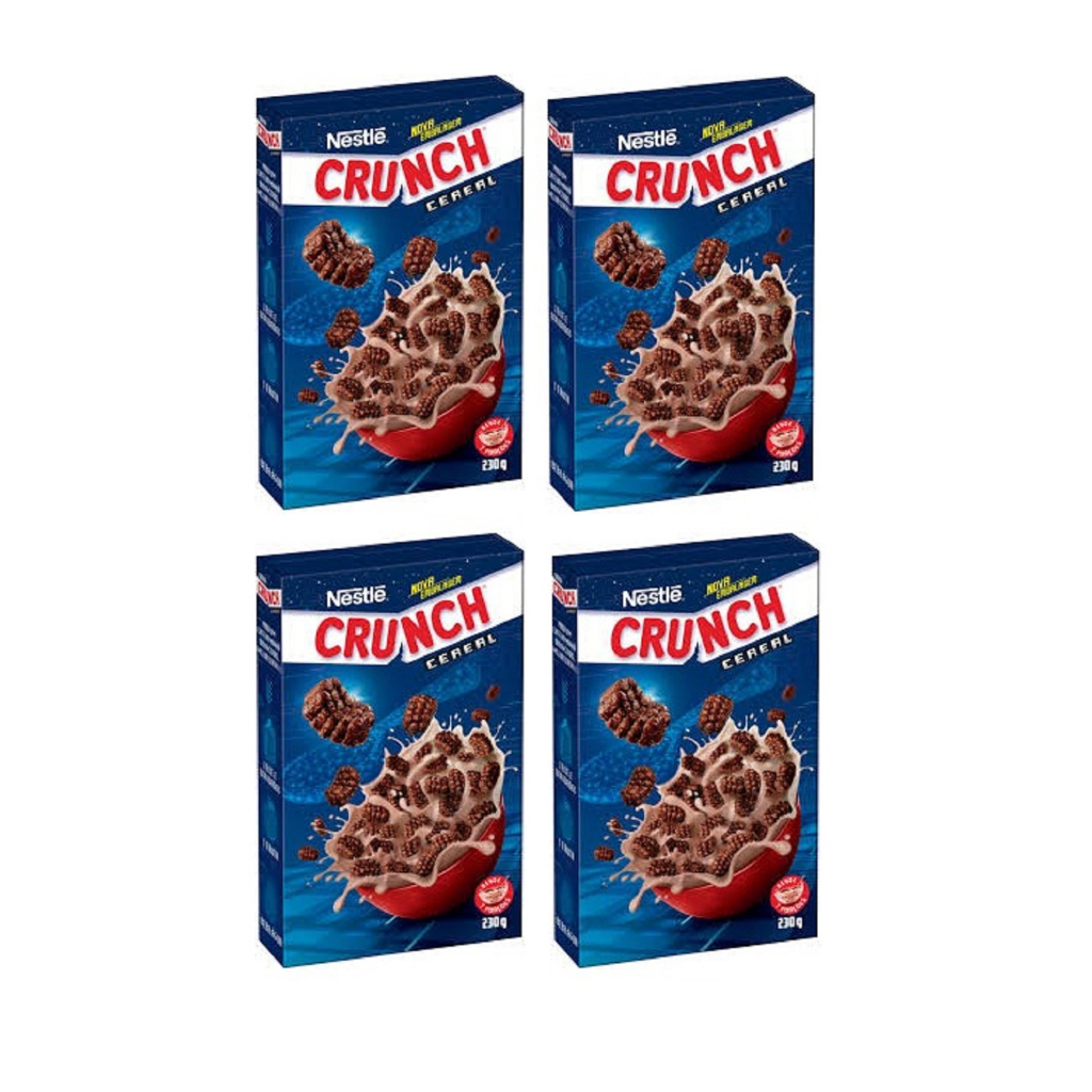 Kit C/4 Cereal Matinal Chocolate Crunch 230g - Nestlé