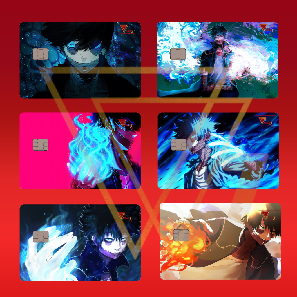 Película Adesivo Cartão Dabi Boku no Hero Academia Excelente Qualidade