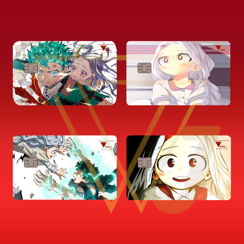 Película Adesivo Cartão Crédito e Débito Anime Boku no Hero Academia Eri Skin Top