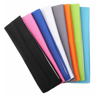 Faixa De Cabelo Elástica Larga Headband Esporte