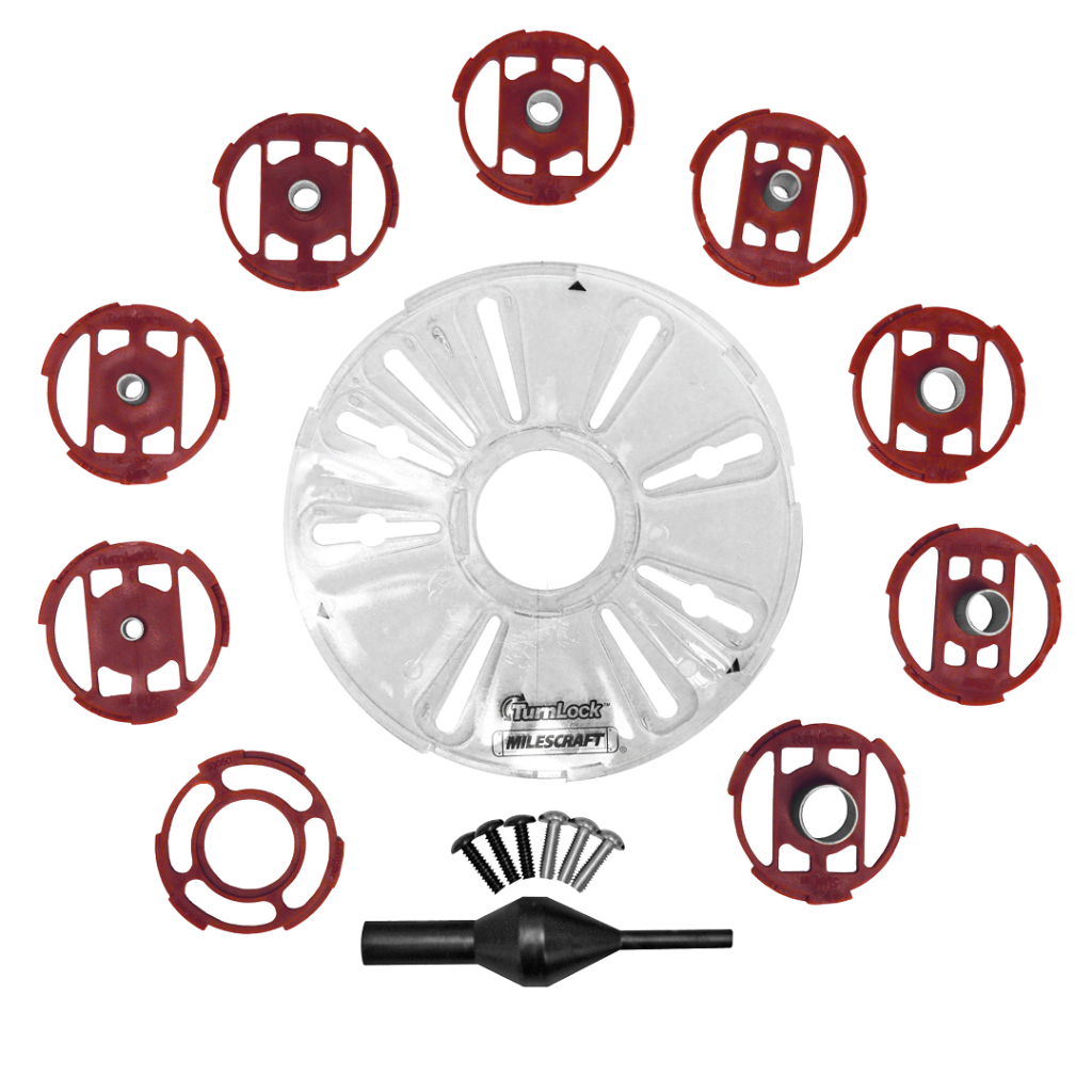 MILESCRAFT - GUIA COPIADOR PARA TUPIAS DE COLUNA - COM BUCHAS DE METAL