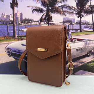 Juzia Bolsas Bolsa carteiro transversal com aba porta-celular 3 divisórias multi-compartimentos tiracolo alça ajustável porta-cartão