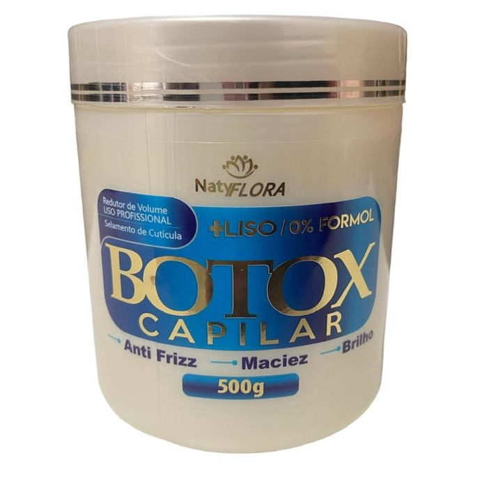 Botox Capilar 0% formol NatyFlora Profissional 500G