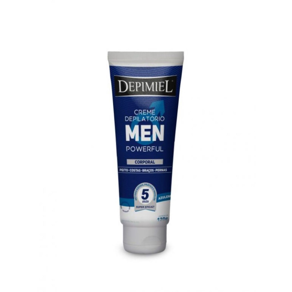 Creme Depilatório Men Powerful Corporal 120g - Depimiel