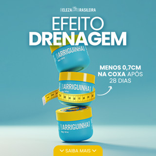 Barriguinha Cream: Creme Redutor de medidas | Creme Firmador - Com Mentol 200g